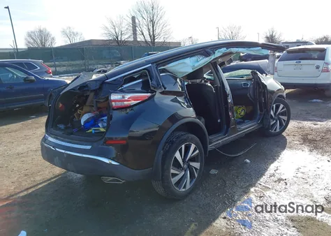 2018 Nissan Murano Platinum из США, поврежденный, VIN 5N1AZ2MH1JN122808